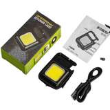 Mini Linterna Led  Recargable Con Llavero